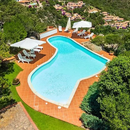 Villa Sea View In Porto Cervo, Private Pool And Garden *